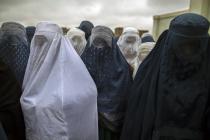 afghan women voting