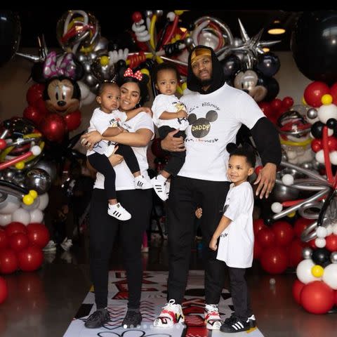 <p>Damian Lillard/Instagram</p> Damian Lillard and family