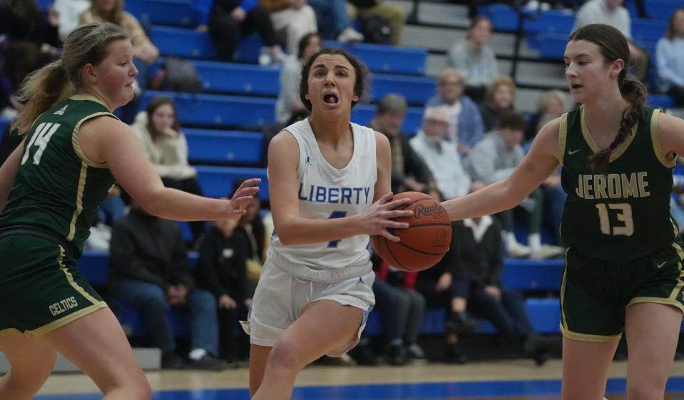 Claire Mikola has helped Olentangy Liberty earn the No. 4 seed in the Division I district tournament.