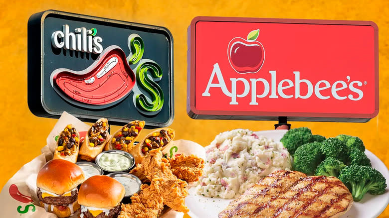 Applebee's and Chili's composite image