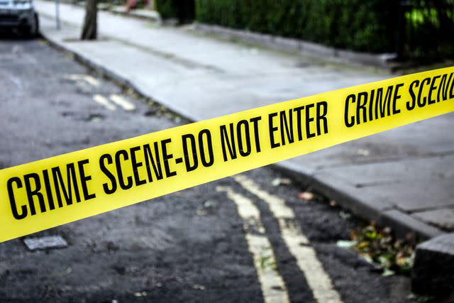 <p>Getty</p> Stock image of crime scene tape