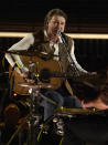 Morgan Wallen performs at the Billboard Music Awards on Sunday, May 15, 2022, at the MGM Grand Garden Arena in Las Vegas. (AP Photo/Chris Pizzello)