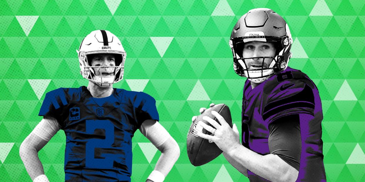 Week 14 NFL Power Rankings, Matt Ryan Colts and Kirk Cousins Vikings 2x1