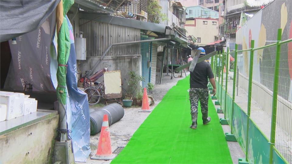 信義區天坑灌漿填平　週一恢復道路通行