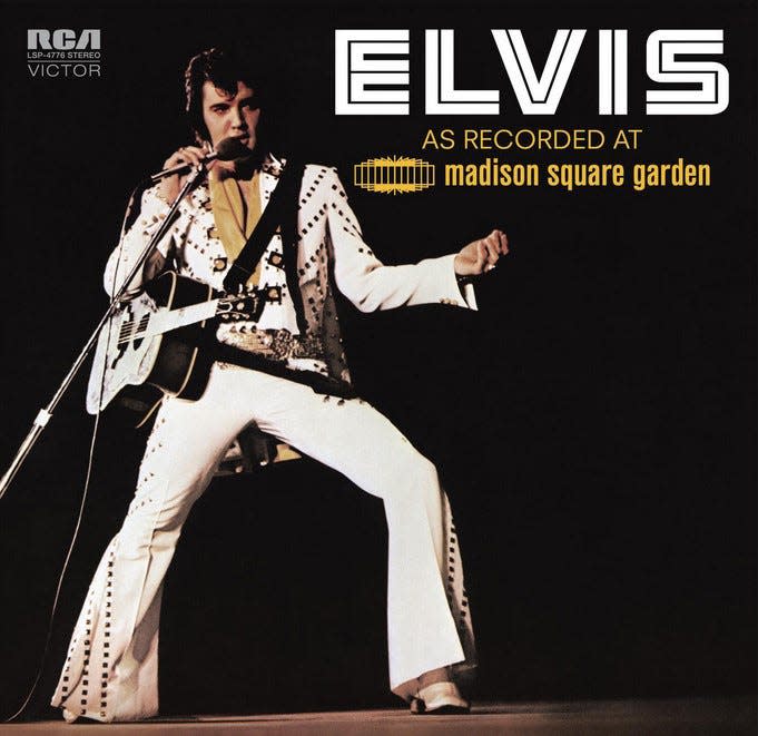 Elvis' 1972 Live Album cover
