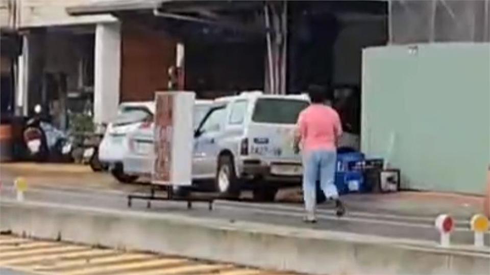 圓規超強環流發威！　 宜.花掀起5米高長浪　路樹遭連根拔起砸車