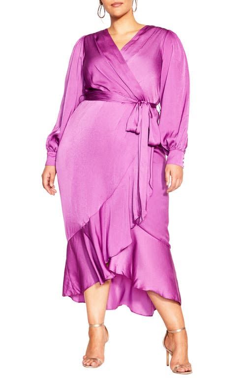 11) City Chic Ophelia Bishop Sleeve Maxi Dress