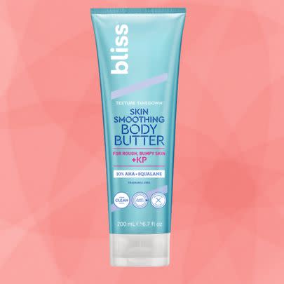 Bliss Texture Takedown skin smoothing body butter