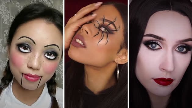 Udgravning coping Ironisk Tutorials For 11 Halloween Looks You Can Create With Regular Makeup