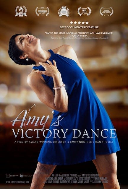 "Amy's Victory Dance" chronicles the recovery of dancer Amy Jordan.