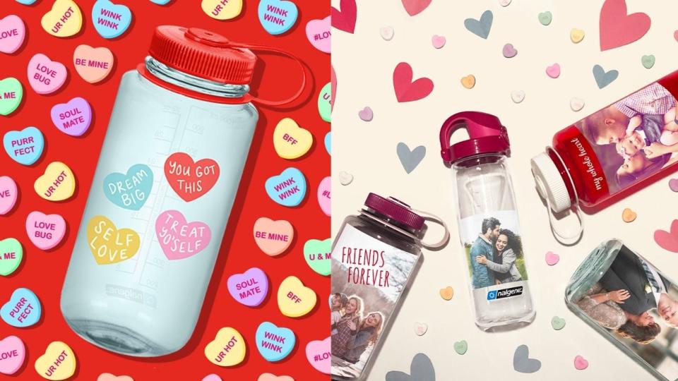 Best Valentine's Day gifts under $50: Custom Nalgene Water Bottle