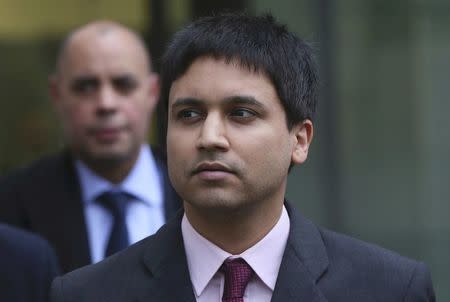 Navinder Sarao leaves Westminster Magistrates' Court in London, Britain February 5, 2016. REUTERS/Neil Hall