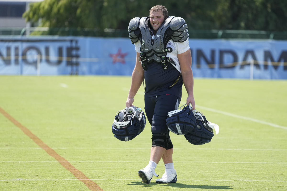 The Titans ready to see how revamped O-line works starting against