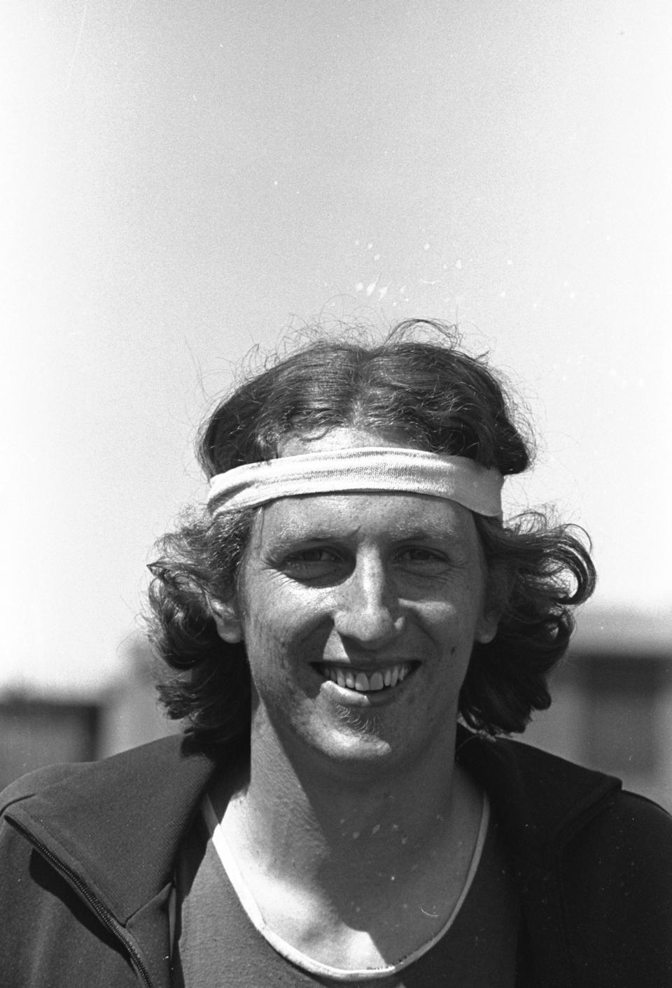 Undatierte Aufnahme: Dick Fosbury of the USA. (Bild: Tony  Duffy/Allsport)