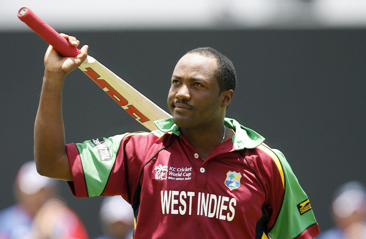 Brian Lara is regarded as one of the greatest batsmen of all time. (Credit: Getty Images)