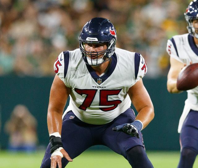 Lions sign OL Ryan McCollum from the Texans practice squad