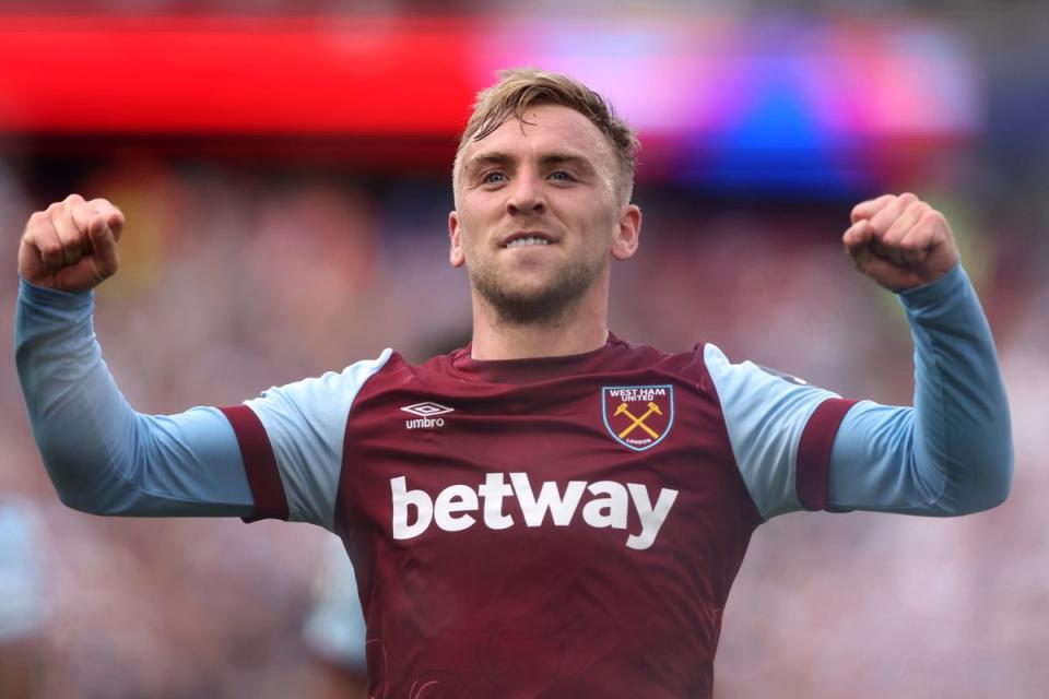 Jarrod Bowen will return to the starting lineup for West Ham (PA)