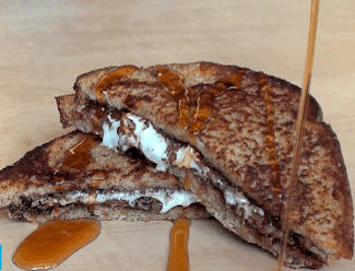 S’mores Stuffed French Toast