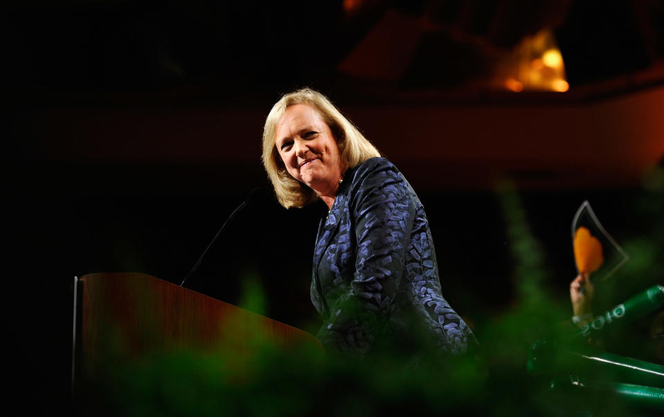 <p><b>Meg Whitman</b></p> <br><p>Company: Hewlett-Packard</p> <br><p>Age: 56</p> <br><p>The illustrious résumé of Meg Whitman, president and CEO of computer company Hewlett-Packard, includes time served as an executive with The Walt Disney Company, DreamWorks, Procter & Gamble and Hasbro. Prior to coming on board at Hewlett-Packard in 2011, Whitman was the CEO at eBay. She also ran in the California gubernatorial race of 2010, losing to Edmund "Jerry" Brown, Jr. </p> <br><p>Career Lesson: Don't shy away from challenges. Whitman inherited a wounded company when she became CEO in 2011. The New York Times Bits blog notes, "H.P. is one of the world's biggest technology companies in terms of sales, but for years it has been marked with financial losses, bungled acquisitions and turbulence in the executive ranks and boardroom." Yet Whitman has promised the company will be in the black by 2014 as a result of expanding Hewlett-Packard's platform to include cloud computing and big data. </p>