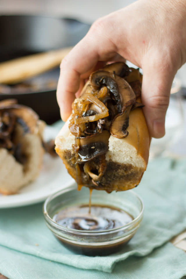 Vegan French Dip Sandwiches