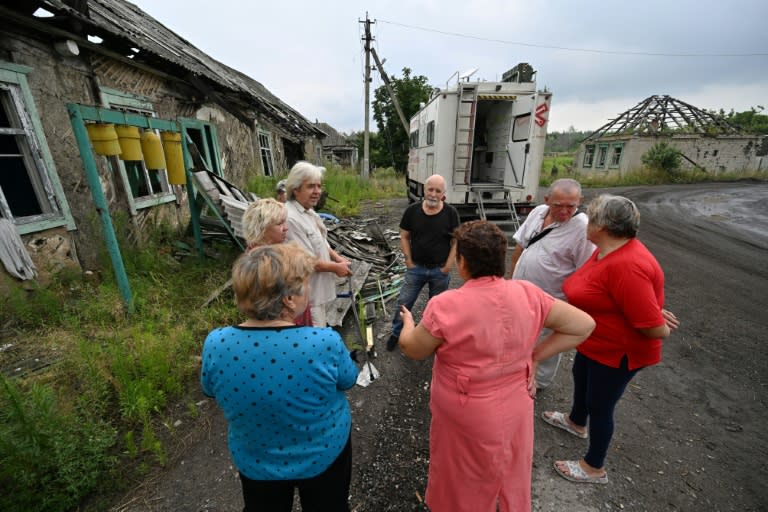 Das Leben an der Front einiger Ukrainer hat sich seit der Besetzung durch Russland kaum verbessert (Genya SAVILOV)