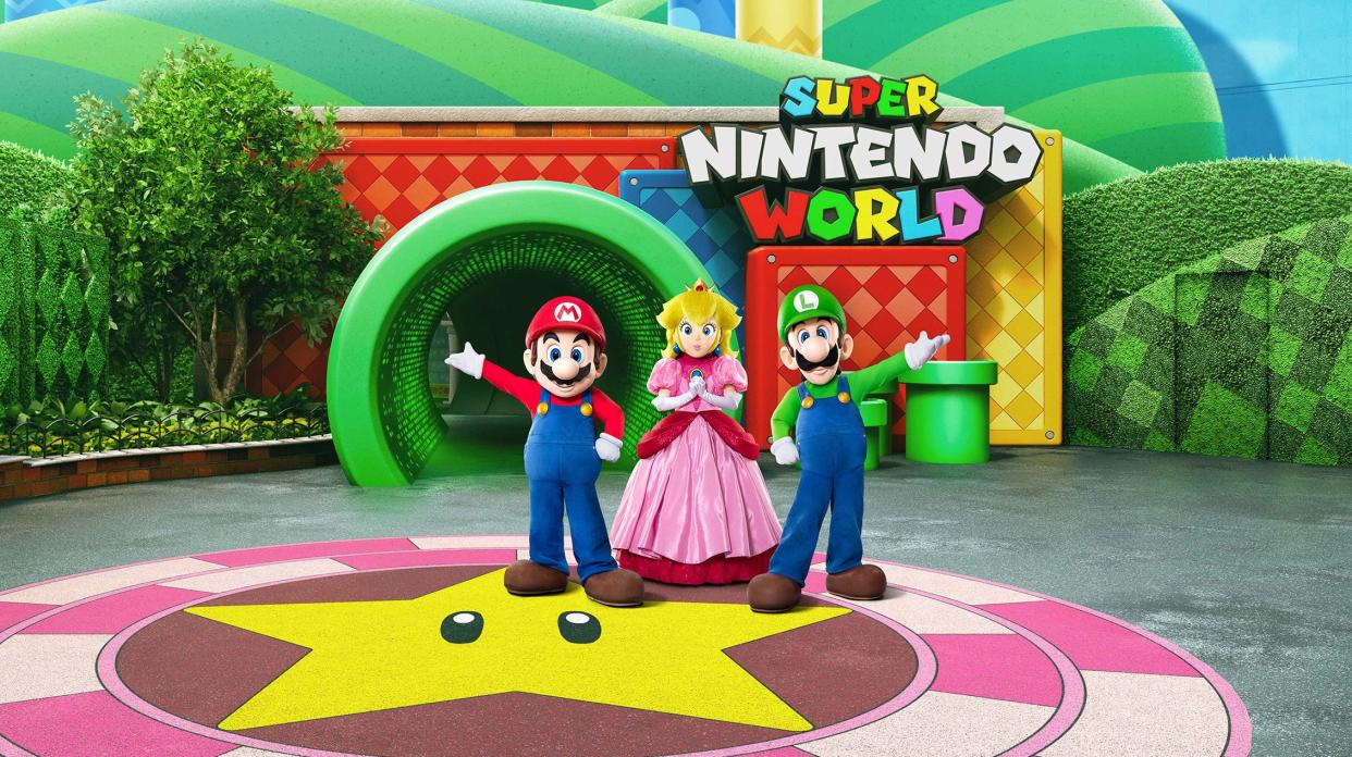 Super Nintendo World will open at Universal Studios Hollywood on February 17, 2023