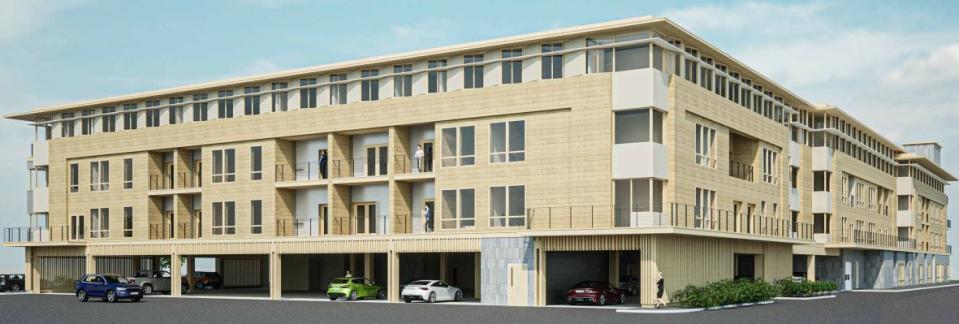 Apartments are being proposed at 581 Lafayette Road in Portsmouth.