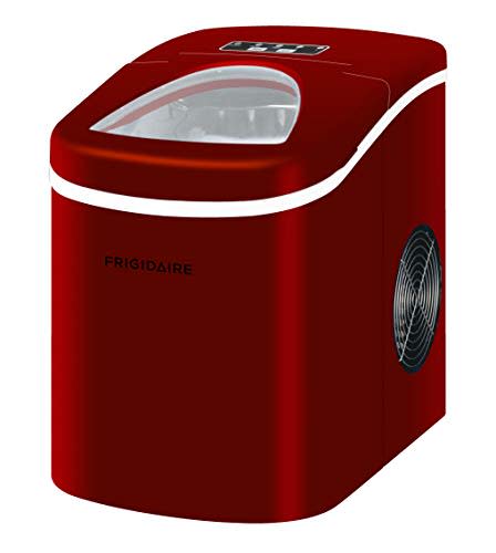 FRIGIDAIRE EFIC189-Silver Compact Ice Maker, 26 lb per Day, Silver  (Packaging May Vary)