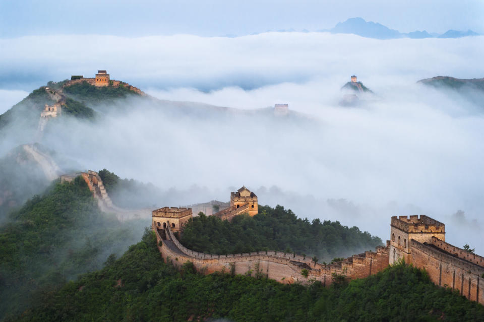 Die Chinesische Mauer ist Weltkulturerbe