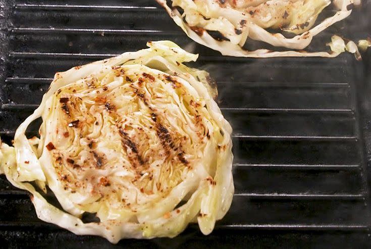 grilled cabbage