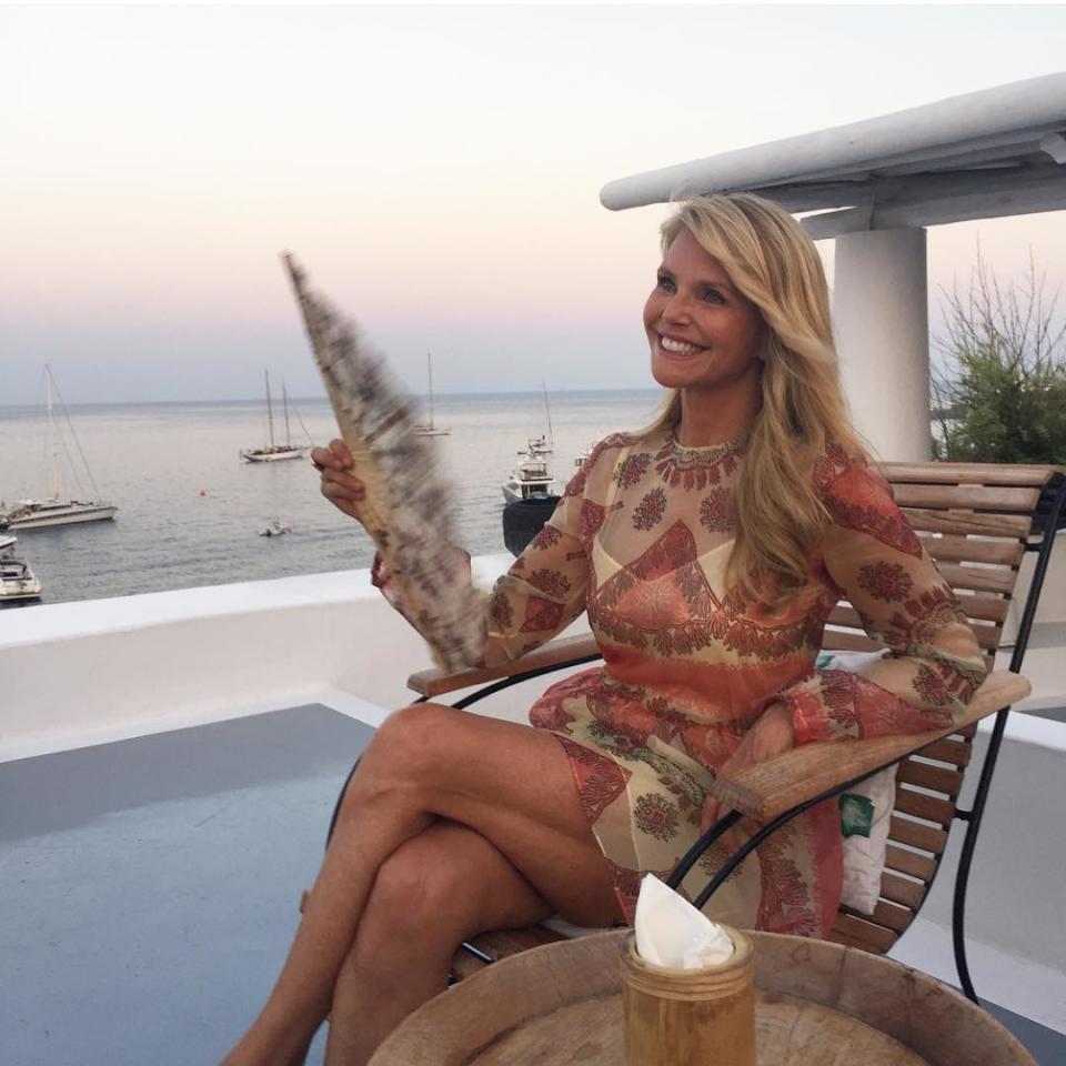 Looking <em>good</em>, Christie Brinkley! The legendary supermodel looked incredible during her recent family trip to Italy, pretty much ageless in a white bikini showing off her flawless bod. ... She's 61?! <strong>WATCH: Christie Brinkley Strips for Safety</strong> "We are approaching Stromboli, a volcano that is a sight to behold at night!" she explained about the gorgeous shot. "We have been in the most gorgeous and remote areas of Italy the past couple days. ... These natural wonders will make you want to protect our ocean waters all over this magnificent planet, and inspire dreamers!" It's safe to say Christie is as beautiful as ever these days. Christie has been documenting her enviable Italian vacay with her three children -- Alexa Ray, Jack, and Sailor -- on Instagram. Check out her handsome 20-year-old son Jack modeling shirtless in the picturesque setting. Of course, Christie also proudly shared pics of her girls, Alexa, 29, and Sailor, 16. The Brinkley family vacation definitely looks like the trip of all our dreams. Activities included cliff-diving and lots of amazing sight-seeing. Is this not one of the most gorgeous families you've ever seen?! <strong>NEWS: Christie Brinkley and Her Ex-Husband's Other Ex-Wife Kiss And Make Up</strong> Hopefully though, this vacation was accident-free -- In April, Christie suffered a black eye trying to save a bird during her vacation to Parrot Cay in Turks and Caicos. Watch below: