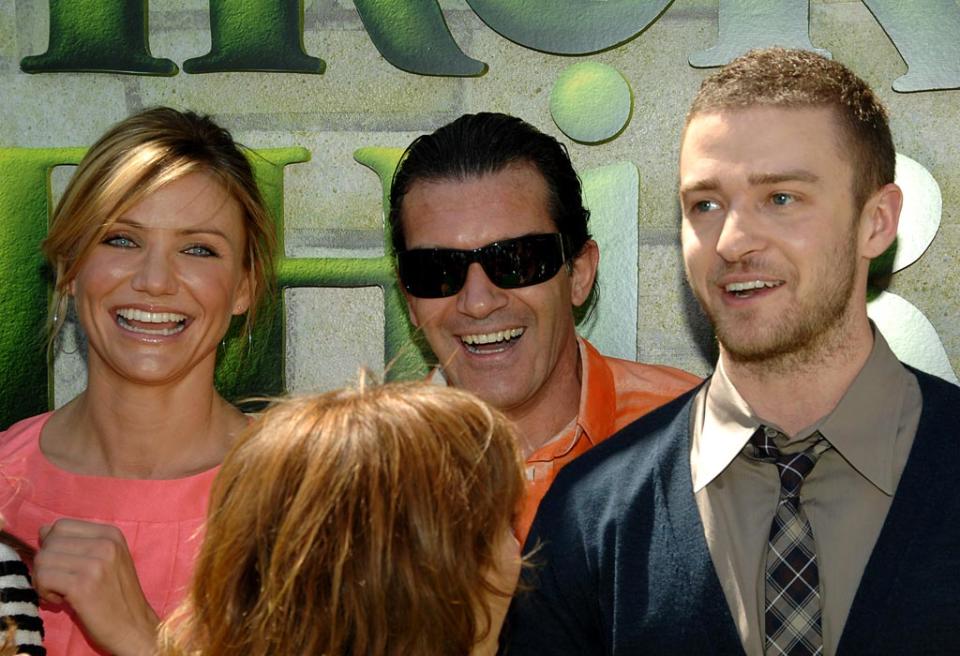 Cameron Diaz Antonio Banderas and Justin Timberlake