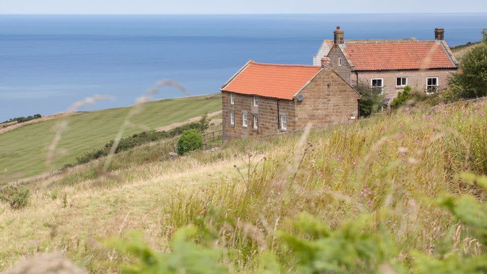 <p>Chapel Cottage is a fine example of the local Robin Hood’s Bay distinctive style of architecture, with its red pantile roof and stone exterior. The pretty, two-bedroom Christmas cottage boasts uninterrupted views across a vast sandy beach and out to sea. It also has a lovely garden.</p><p><strong>Be sure to... </strong>Head out and explore the coast on your doorstep. The walk to Robin Hood's Bay is an eight-mile round-trip with great views along the cliffs and back along the beach. </p><p><strong>Sleeps: </strong>4</p><p><strong>Pets: </strong>Yes</p><p><strong>Price: </strong>£617 for 3 nights over Christmas (unavailable for New Year's Eve)</p><p><a class="link " href="https://go.redirectingat.com?id=127X1599956&url=https%3A%2F%2Fwww.nationaltrust.org.uk%2Fholidays%2Fchapel-cottage-yorkshire&sref=https%3A%2F%2Fwww.redonline.co.uk%2Ftravel%2Finspiration%2Fg33891719%2Fchristmas-cottage%2F" rel="nofollow noopener" target="_blank" data-ylk="slk:FIND OUT MORE;elm:context_link;itc:0;sec:content-canvas">FIND OUT MORE</a><br></p>