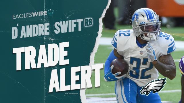 Eagles' NFL Draft ends with D'Andre Swift trade with Lions