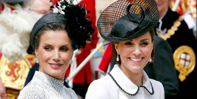 Twitter Thinks Kate Middleton Was Super Rude to Queen Letizia of Spain