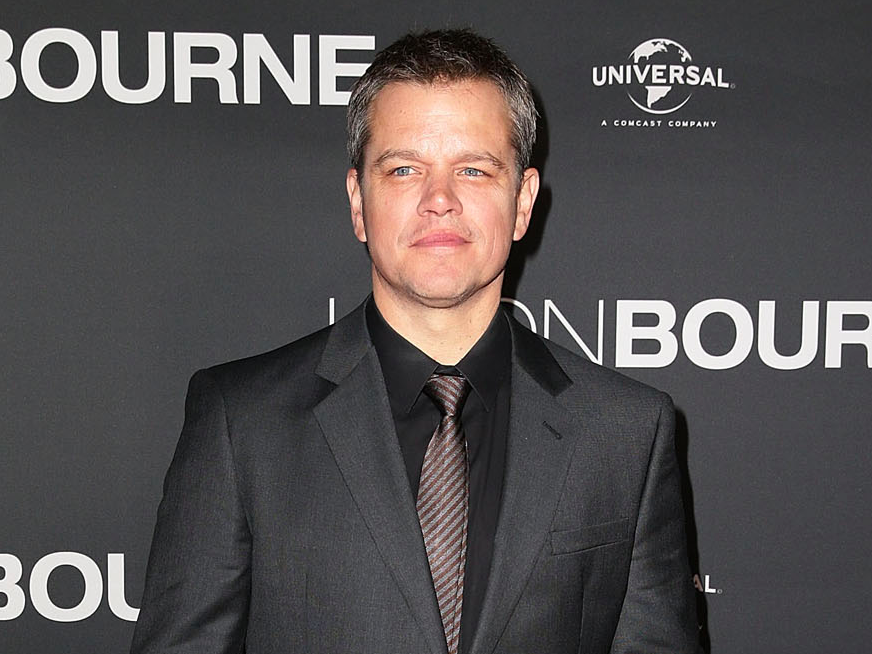 Matt Damon Mark Metcalfe Getty final