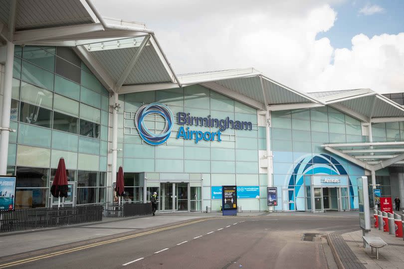 Flights have been suspended at Birmingham Airport this afternoon -Credit:BPM Media