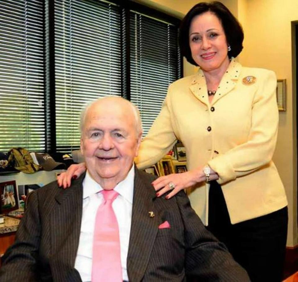 New Orleans native Gayle Benson inherited the New Orleans Saints and Pelicans from her husband, Tom Benson.