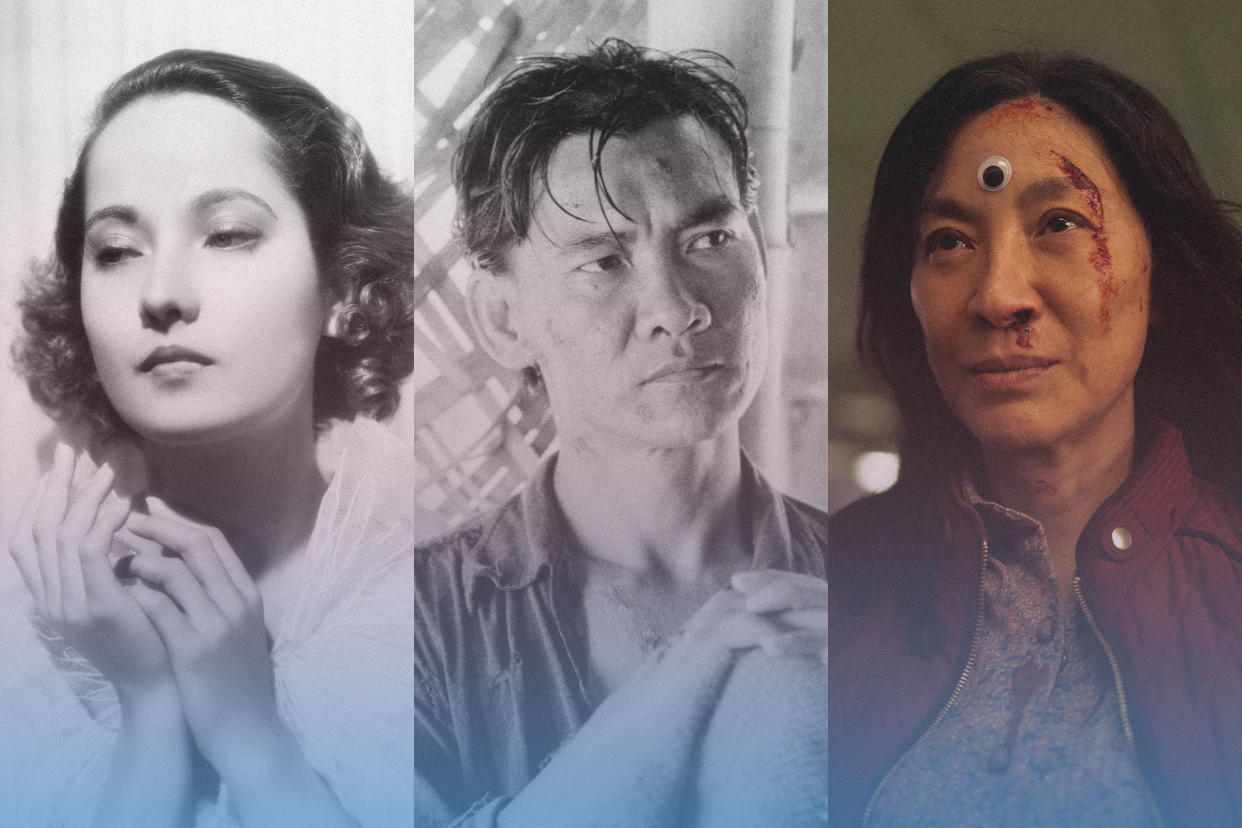 Merle Oberon, Haing Ngor, and Michelle Yeoh