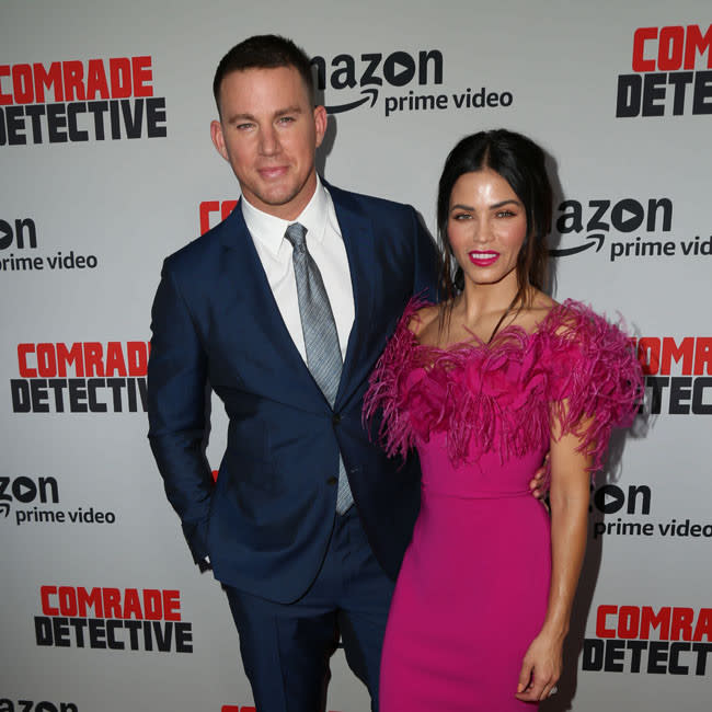 Channing Tatum y Jenna Dewan durante su matrimonio credit:Bang Showbiz