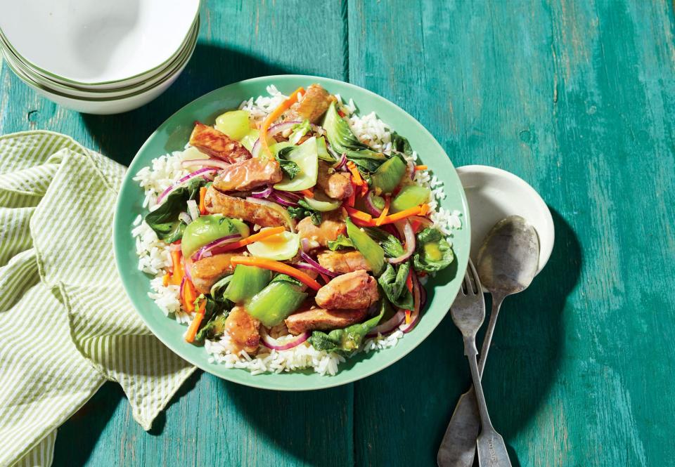 Pork and Bok Choy Stir-Fry