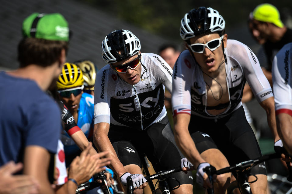 Froome, la cible