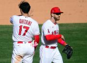 MLB: Los Angeles Dodgers at Los Angeles Angels