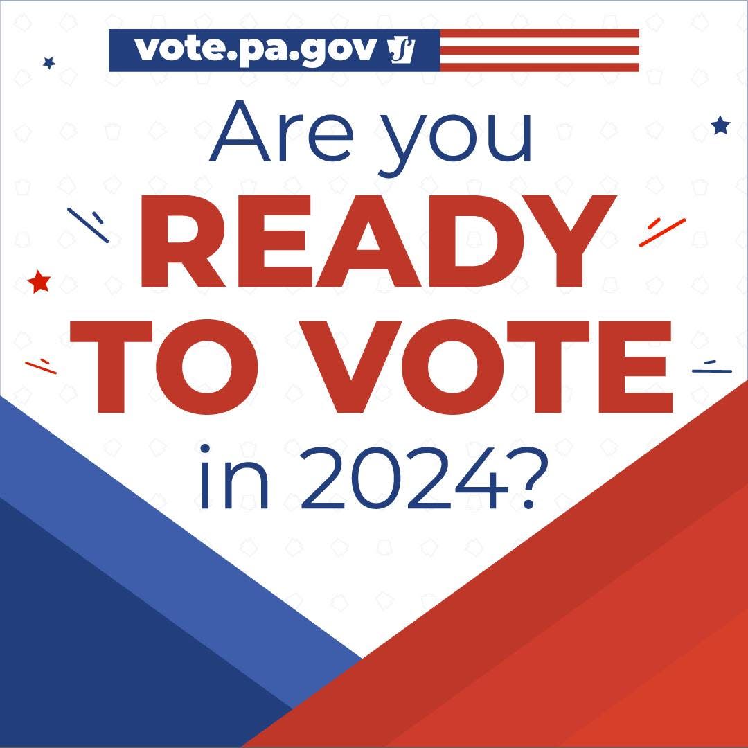 Are you ready to vote? Pennsylvania's primary election is April 23.