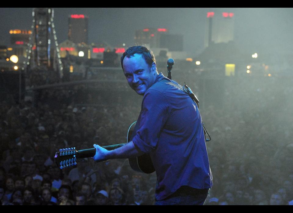 Dave Matthews of the Dave Matthews Band performs during day two of Dave Matthews Band Caravan at Bader Field on June 25, 2011 in Atlantic City, New Jersey.  (Jeff Kravitz, FilmMagic)