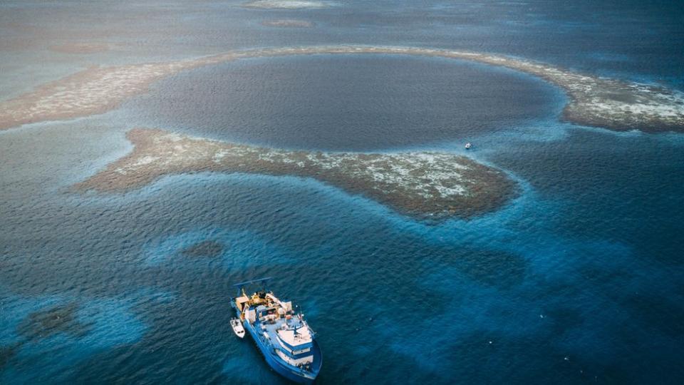 El Gran Agujero Azul de Belice