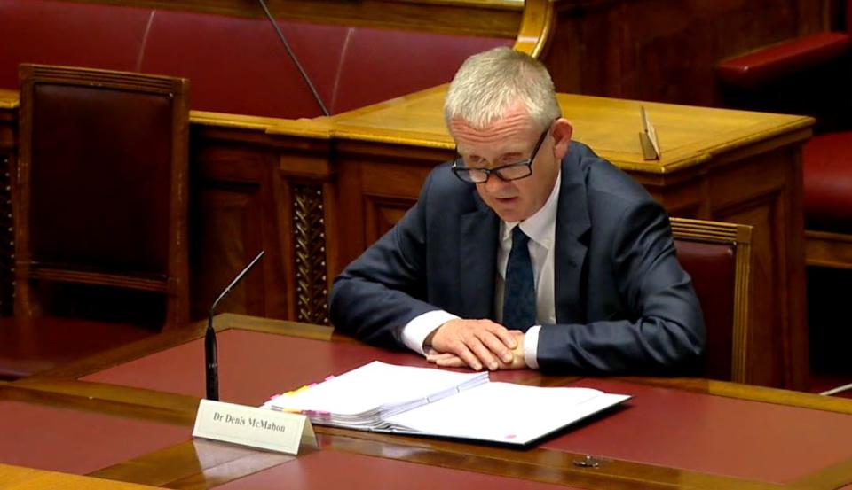 DAERA permanent secretary Denis McMahon has warned his officials have a lot of work to do and not much time to prepare the required post Brexit checks at ports (NI Assembly/PA)