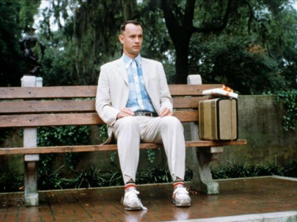 Tom Hanks in Forrest Gump (Moviestore/Rex)