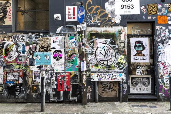 Street art in Hackney (istock)