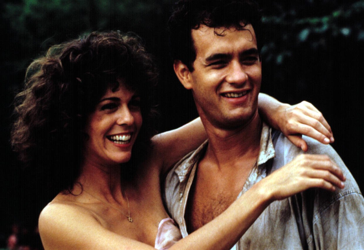 Rita Wilson and Tom Hanks in the 1985 comedy 'Volunteers' (Photo: Courtesy Everett Collection)